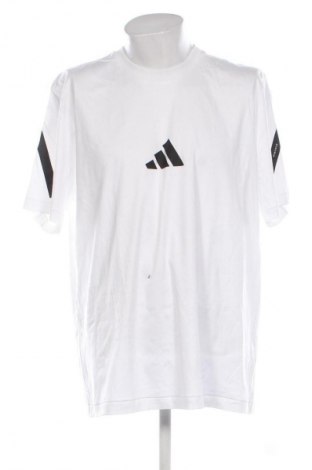 Herren Shirt Adidas, Größe XXL, Farbe Weiß, Preis 33,99 €