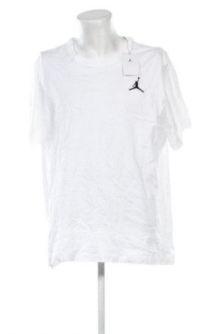 Herren Shirt Air Jordan Nike, Größe 3XL, Farbe Weiß, Preis 46,99 €