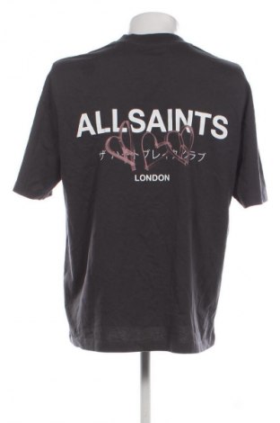 Herren Shirt AllSaints, Größe M, Farbe Grau, Preis 46,99 €