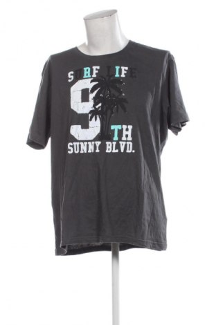 Tricou de bărbați Angelo Litrico, Mărime 3XL, Culoare Gri, Preț 60,99 Lei