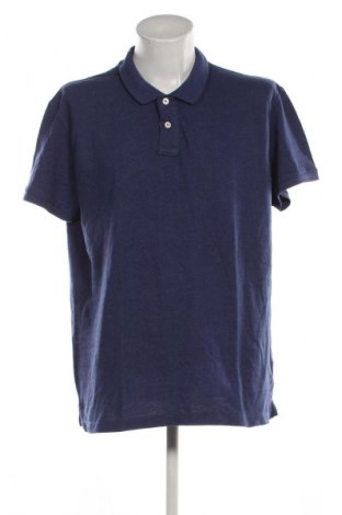 Ανδρικό t-shirt Angelo Litrico, Μέγεθος 3XL, Χρώμα Μπλέ, Τιμή 13,99 €