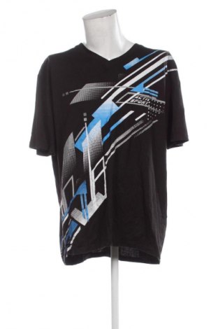 Pánske tričko  Atlas For Men, Veľkosť 4XL, Farba Čierna, Cena  10,95 €