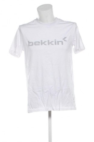 Herren Shirt Bekkin, Größe M, Farbe Weiß, Preis 9,72 €