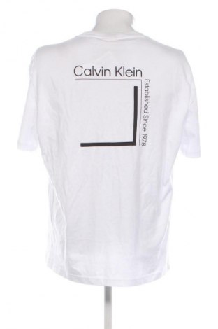 Herren Shirt Calvin Klein, Größe 3XL, Farbe Weiß, Preis 41,99 €