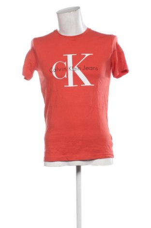 Herren T-Shirt Calvin Klein Jeans, Größe M, Farbe Rot, Preis € 30,99