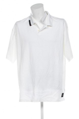 Tricou de bărbați Calvin Klein Jeans, Mărime XL, Culoare Alb, Preț 255,96 Lei