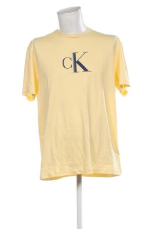 Herren Shirt Calvin Klein Jeans, Größe XL, Farbe Gelb, Preis 41,99 €