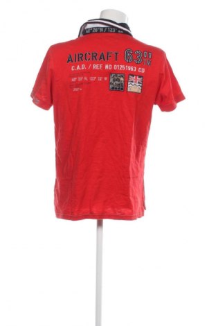 Tricou de bărbați Camp David, Mărime XL, Culoare Roșu, Preț 149,99 Lei