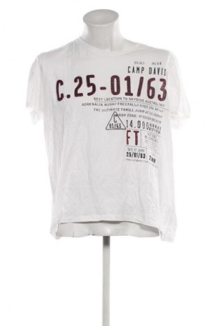 Tricou de bărbați Camp David, Mărime XXL, Culoare Alb, Preț 103,99 Lei
