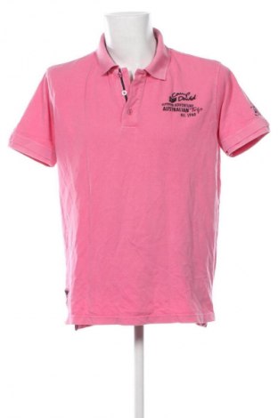 Tricou de bărbați Camp David, Mărime XL, Culoare Roz, Preț 149,99 Lei