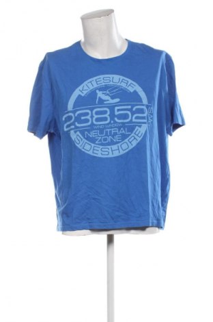 Tricou de bărbați Canda, Mărime XXL, Culoare Albastru, Preț 60,99 Lei