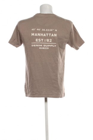 Herren T-Shirt Cars Jeans, Größe S, Farbe Beige, Preis € 11,99