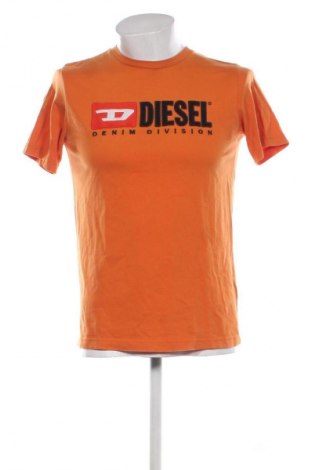 Herren T-Shirt Diesel, Größe M, Farbe Orange, Preis € 45,99