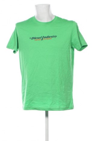 Tricou de bărbați Diesel, Mărime XL, Culoare Verde, Preț 482,99 Lei