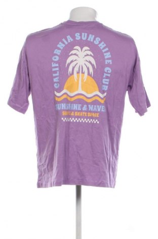 Tricou de bărbați Even&Odd, Mărime M, Culoare Mov, Preț 71,99 Lei