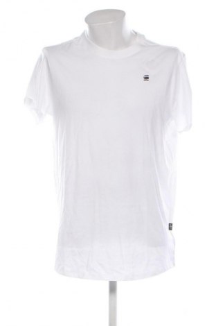 Herren T-Shirt G-Star Raw, Größe L, Farbe Weiß, Preis € 31,99