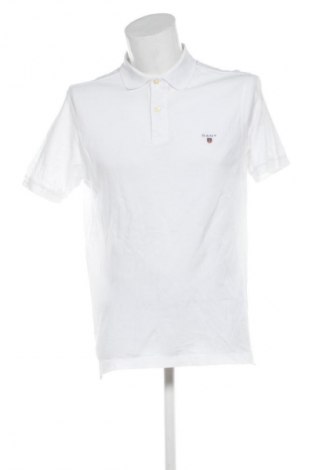 Tricou de bărbați Gant, Mărime M, Culoare Alb, Preț 209,99 Lei
