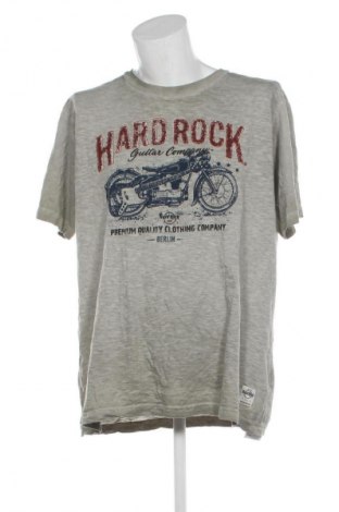 Herren Shirt Hard Rock, Größe XXL, Farbe Grau, Preis 11,99 €