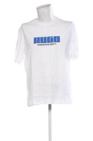 Herren Shirt Hugo Boss, Größe L, Farbe Weiß, Preis 54,99 €
