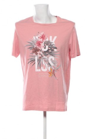 Herren Shirt Jack & Jones, Größe XXL, Farbe Rosa, Preis 12,99 €
