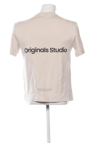 Tricou de bărbați Jack & Jones, Mărime M, Culoare Bej, Preț 36,99 Lei