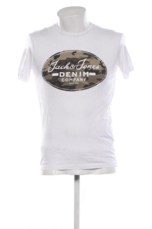 Herren T-Shirt Jack & Jones, Größe S, Farbe Weiß, Preis € 7,99