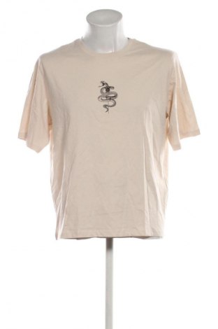 Herren T-Shirt Jack & Jones, Größe M, Farbe Beige, Preis € 17,99