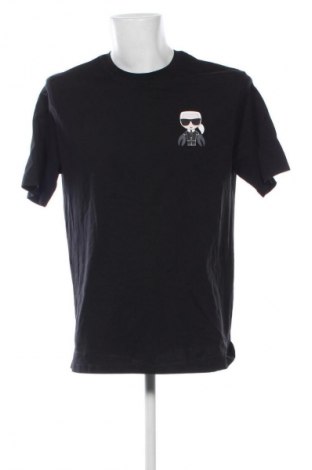 Tricou de bărbați Karl Lagerfeld, Mărime L, Culoare Negru, Preț 215,79 Lei
