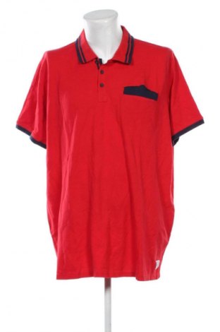 Herren Shirt Livergy, Größe 3XL, Farbe Rot, Preis 12,99 €