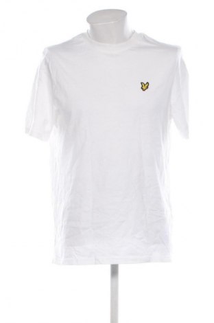 Herren T-Shirt Lyle & Scott, Größe M, Farbe Weiß, Preis € 33,99