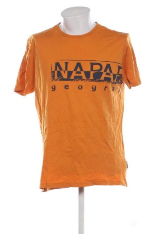 Pánské tričko  Napapijri, Velikost XL, Barva Oranžová, Cena  829,00 Kč