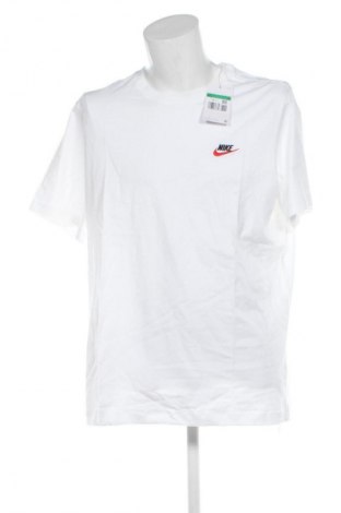 Herren Shirt Nike, Größe XL, Farbe Weiß, Preis 28,99 €