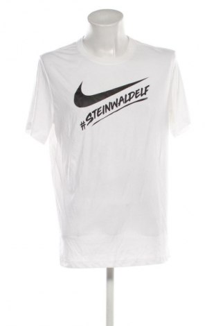 Herren T-Shirt Nike, Größe L, Farbe Weiß, Preis € 21,99