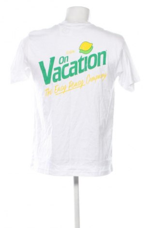 Herren T-Shirt On Vacation, Größe M, Farbe Weiß, Preis € 18,99