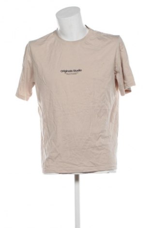 Herren Shirt Originals By Jack & Jones, Größe L, Farbe Beige, Preis 11,99 €