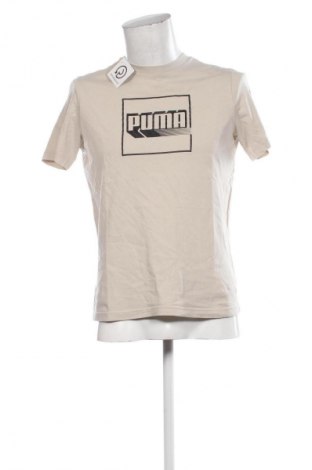 Tricou de bărbați PUMA, Mărime M, Culoare Bej, Preț 32,99 Lei