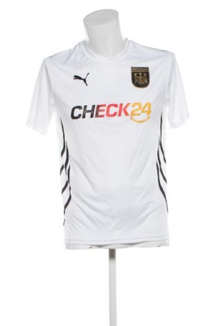 Мъжка тениска PUMA, Размер M, Цвят Бял, Цена 15,99 лв.