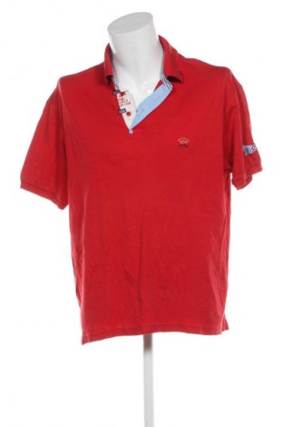 Herren Shirt Paul & Shark, Größe XXL, Farbe Rot, Preis 41,99 €