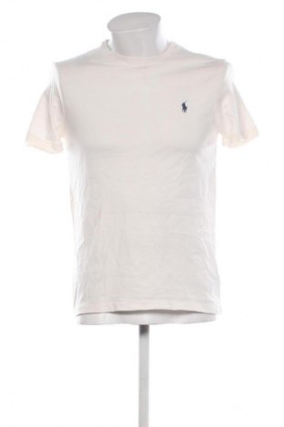 Tricou de bărbați Polo Ralph Lauren, Mărime M, Culoare Ecru, Preț 335,99 Lei