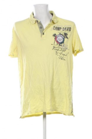 Tricou de bărbați Quagga Green Label, Mărime XXL, Culoare Galben, Preț 37,99 Lei