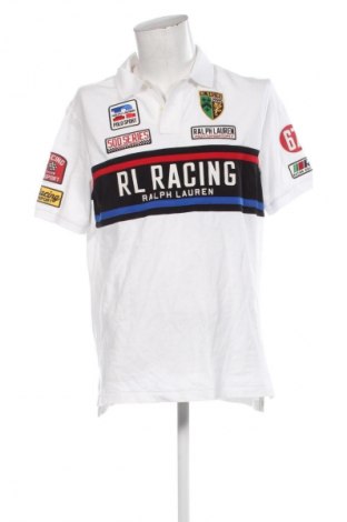 Tricou de bărbați Ralph Lauren, Mărime L, Culoare Alb, Preț 401,99 Lei