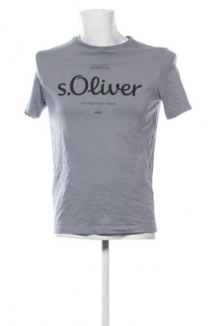 Herren T-Shirt S.Oliver, Größe M, Farbe Grau, Preis € 10,99