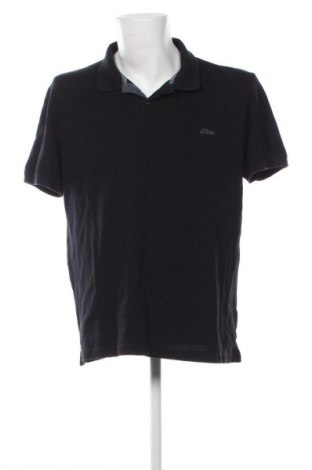 Męski T-shirt S.Oliver, Rozmiar XXL, Kolor Czarny, Cena 68,99 zł