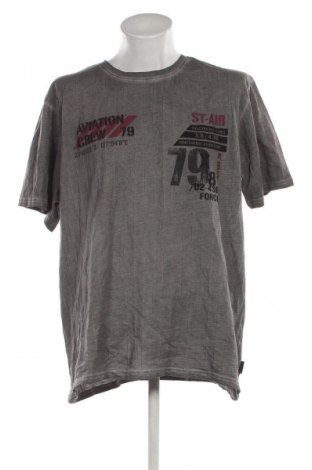 Tricou de bărbați Southern Territory, Mărime 4XL, Culoare Gri, Preț 58,99 Lei