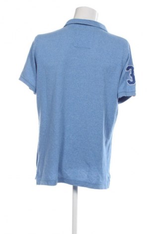 Herren T-Shirt Superdry, Größe 3XL, Farbe Blau, Preis € 29,99