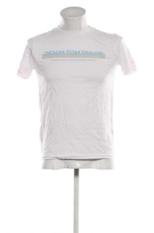 Tricou de bărbați Tom Tailor, Mărime S, Culoare Alb, Preț 53,99 Lei