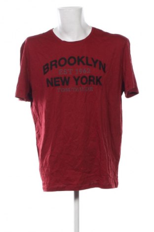 Herren Shirt Tom Tailor, Größe 3XL, Farbe Rot, Preis 24,99 €