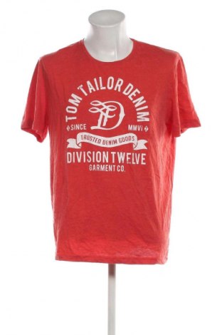 Pánské tričko  Tom Tailor, Velikost XXL, Barva Červená, Cena  329,00 Kč