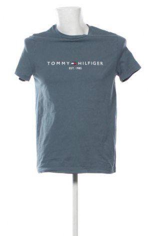 Мъжка тениска Tommy Hilfiger, Размер L, Цвят Сив, Цена 34,99 лв.