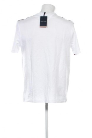Мъжка тениска Tommy Hilfiger, Размер L, Цвят Бял, Цена 18,91 €